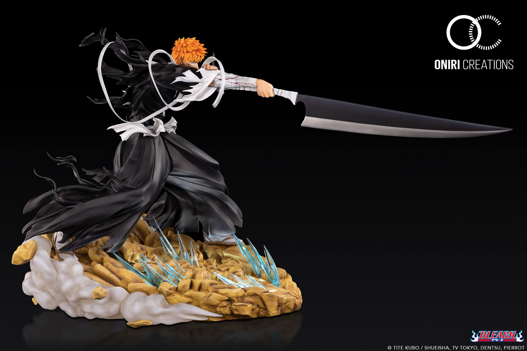 Figurine Bleach - Kurosaki Ichigo - First Bankai - Oniri Cr&eacute;ations