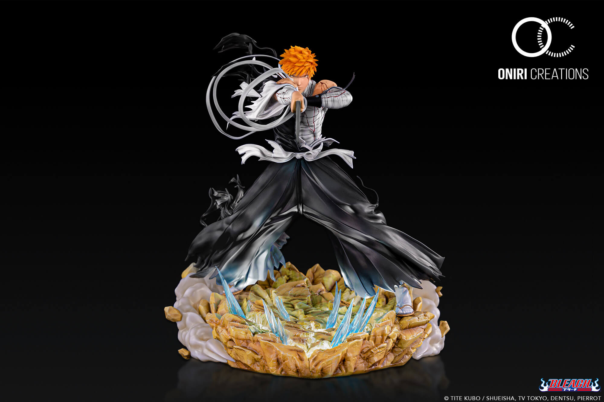Figurine Bleach - Kurosaki Ichigo - First Bankai - Oniri Cr&eacute;ations