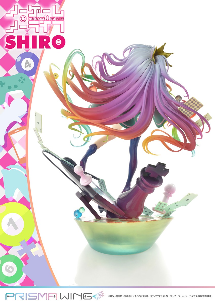 Figurine No Game No Life - Shiro - Prisma Wing - Prime 1 Studio
