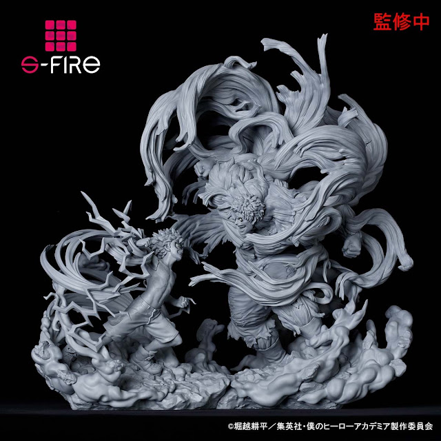 Figurine My Hero AcademiaIzuku Midoriya vs Muscular Super Situation Figure - S-FIRE