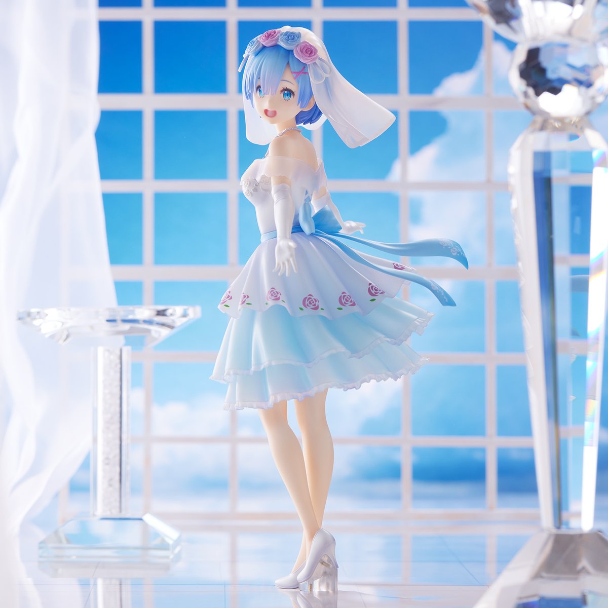 Figurine Re:Zero kara Hajimeru Isekai Seikatsu - Rem - Ver. Wedding - Union Creative