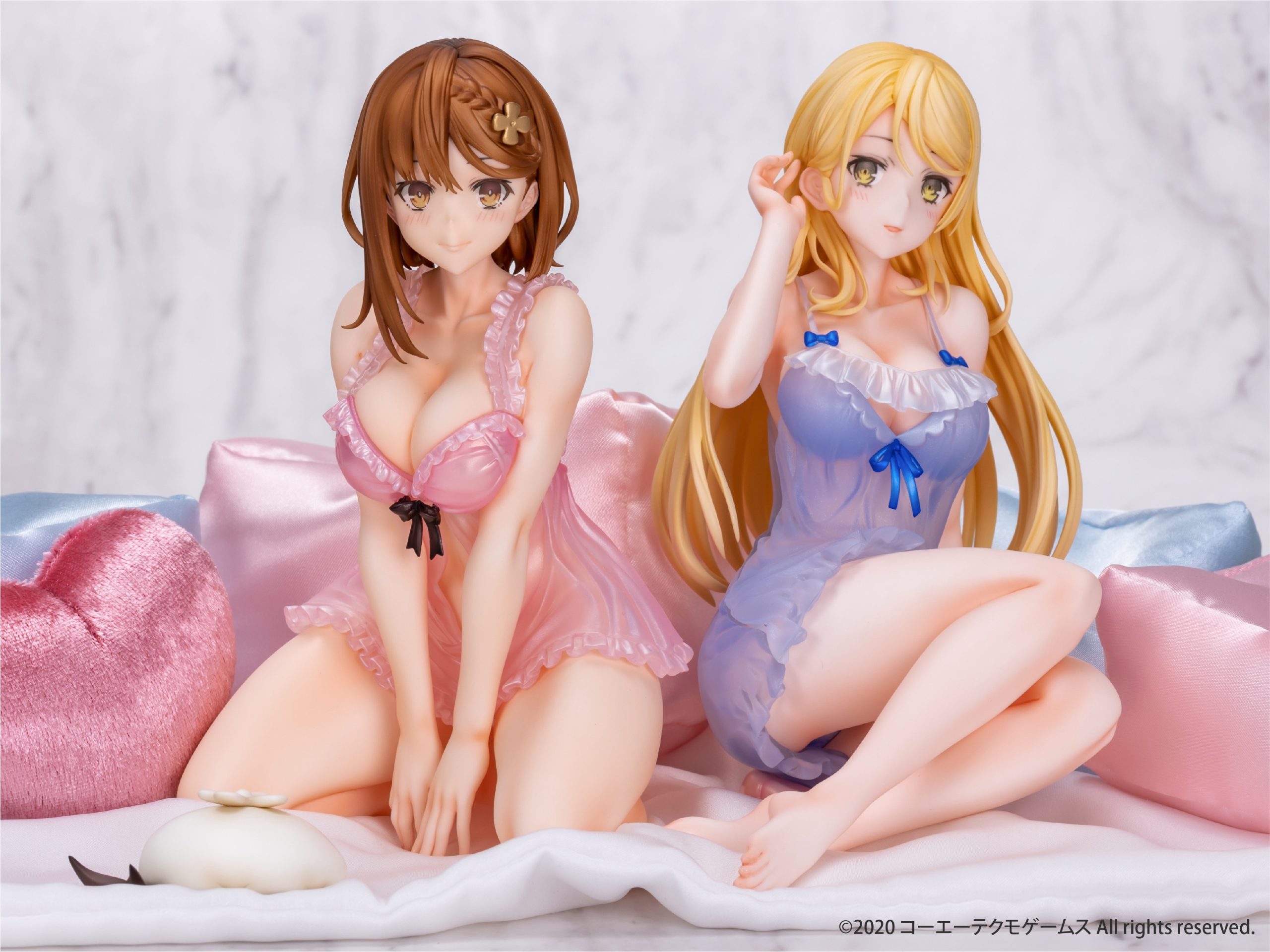 Figurine Atelier Ryza 2 - Reisalin Stout et Klaudia Valentz - Ver. Negligee - 1/7