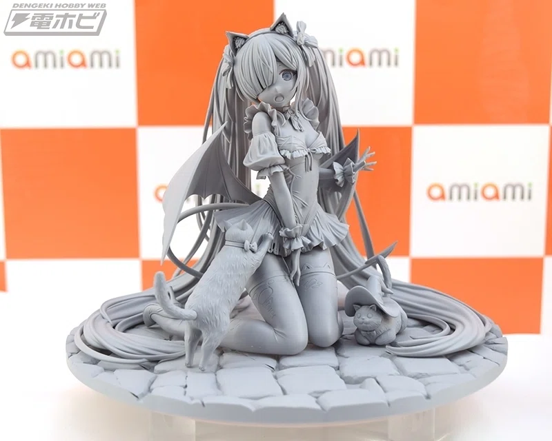 Figurine Azur Lane - Janus - Ver. Fright-Night Scaredy-Cat - 1/7 - Amiami Prototype