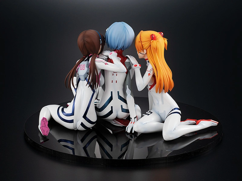 Figurine Evangelion : 3.0+1.0: Thrice Upon A Time - Asuka / Rei / Mari - Ver. Newtype Cover - 1/8 - KDcolle - Kadokawa