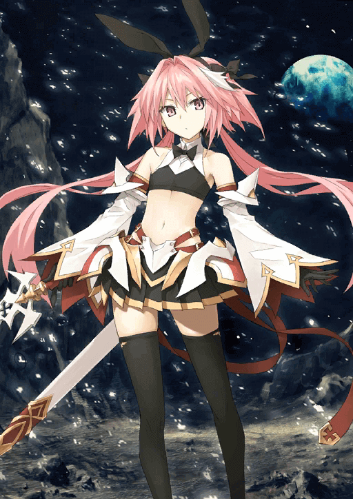 Illustration de la premi&egrave;re ascension de la servante de Classe Saber : Astolfo, disponible dans le jeu 