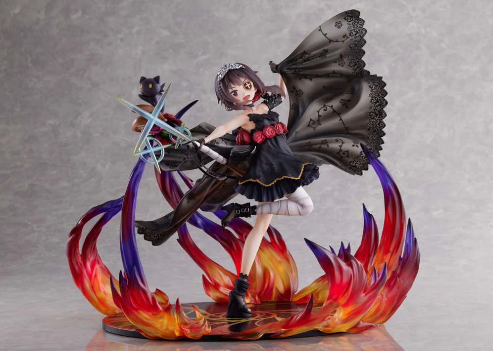 Figurine KonoSuba - Megumin - Ver. Shikkoku no Bara Dress - 1/7 - F:Nex - FuRyu