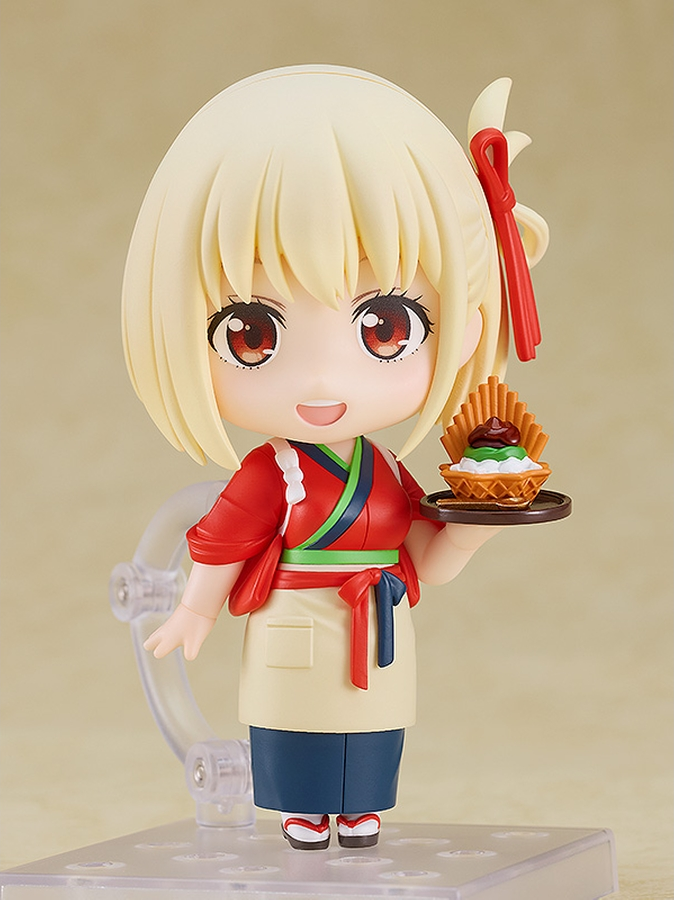 Figurine Lycoris Recoil - Chisato Nishikigi - Ver. Caf&eacute; LycoReco Uniform - Nendoroid - Good Smile Company