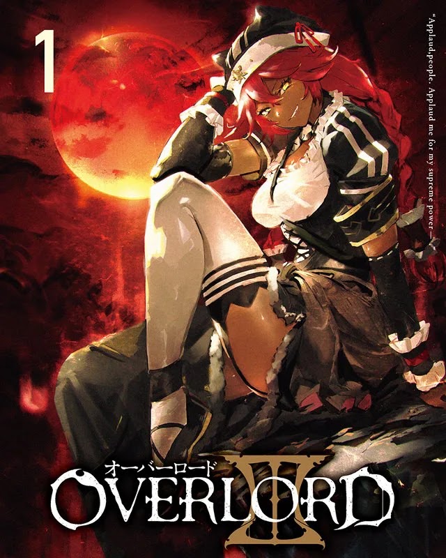 Illustration originale de Lupusregina Beta dessin&eacute;e par so-bin, dessinateur du light novel d'Overlord et character designer de l'anim&eacute; &eacute;ponyme !!!