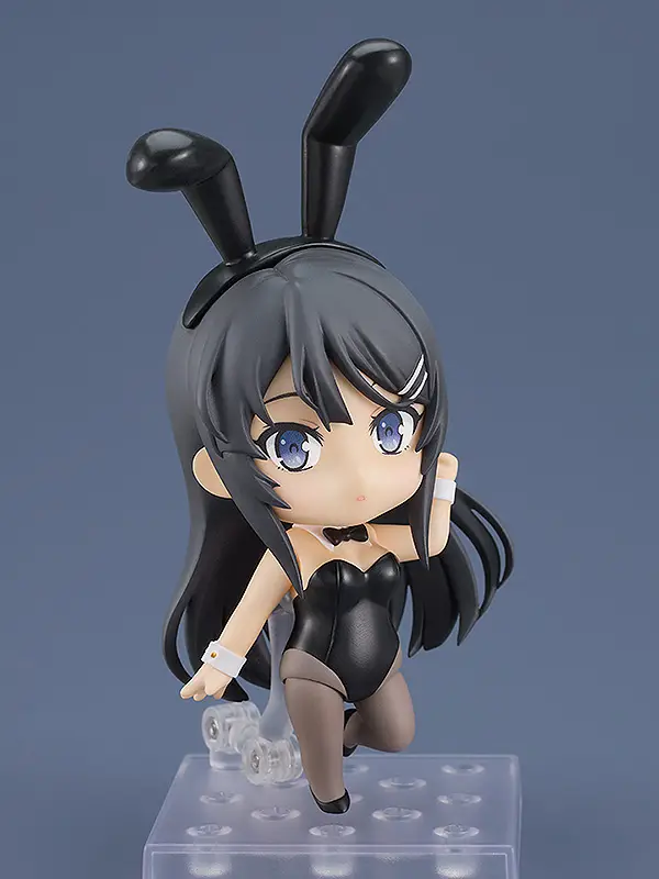 Figurine Rascal Does Not Dream of Bunny Girl Senpai - Mai Sakurajima - Ver. Bunny Girl - Nendoroid - Good Smile Company