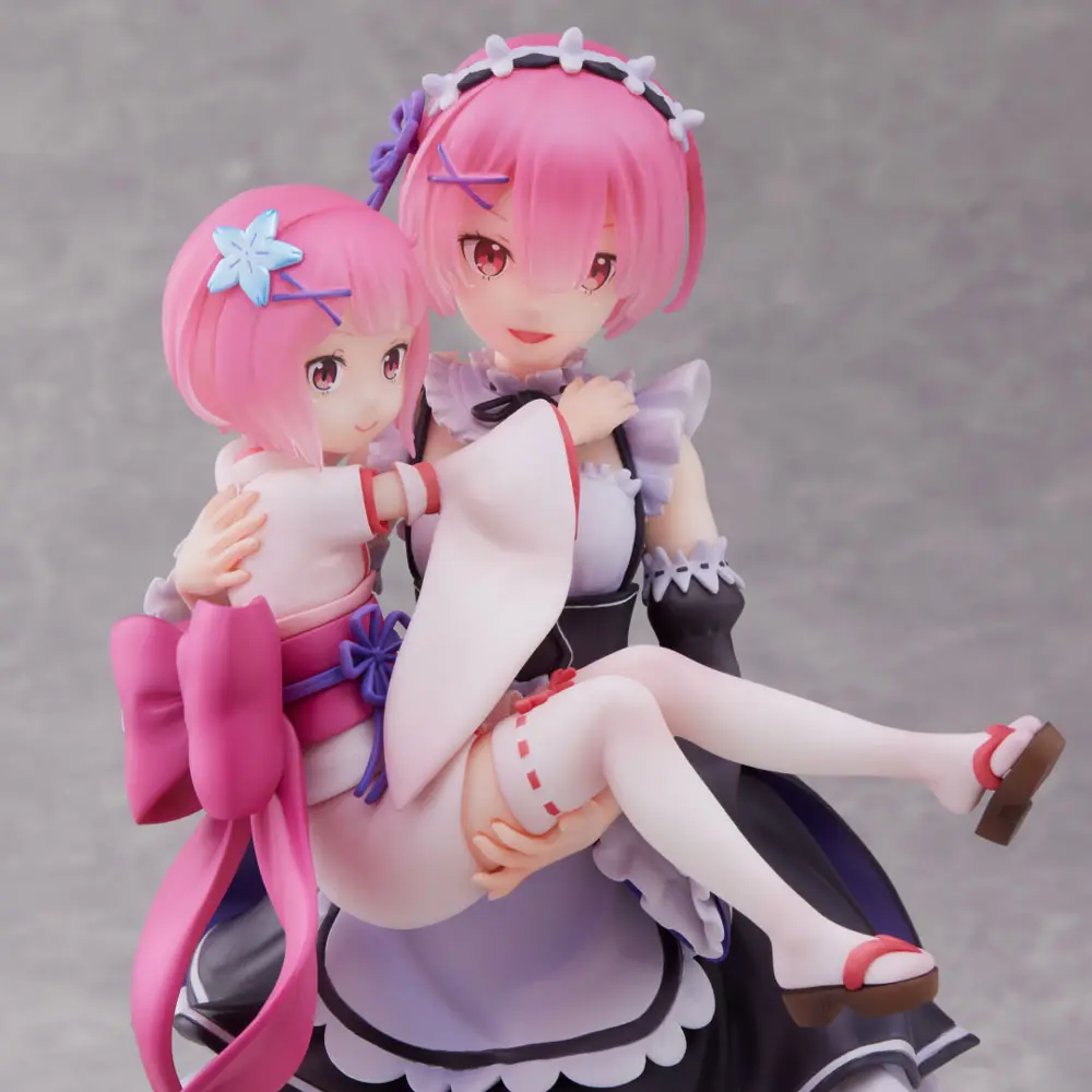 Figurine Re:Zero kara Hajimeru Isekai Seikatsu - Ram et childhood Ram - 1/7 - S-Fire - Sega