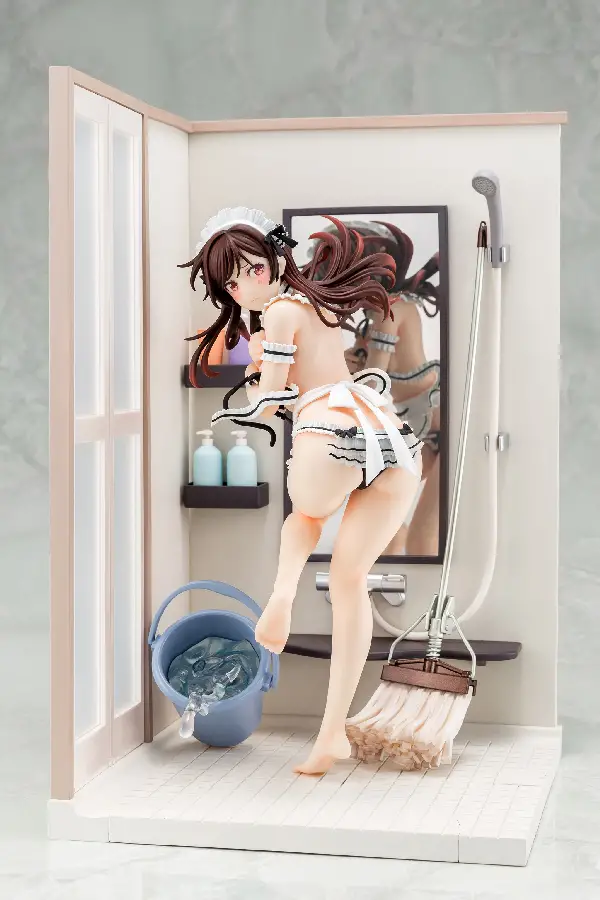 Figurine Rent a Girlfriend - Chizuru Mizuhara - Ver. Maid Bikini-clad (Maid Bikini de Cleanup) - 1/6 - Hakoiri Musume