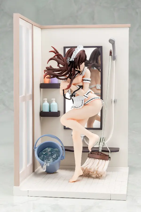 Figurine Rent a Girlfriend - Chizuru Mizuhara - Ver. Maid Bikini-clad (Maid Bikini de Cleanup) - 1/6 - Hakoiri Musume