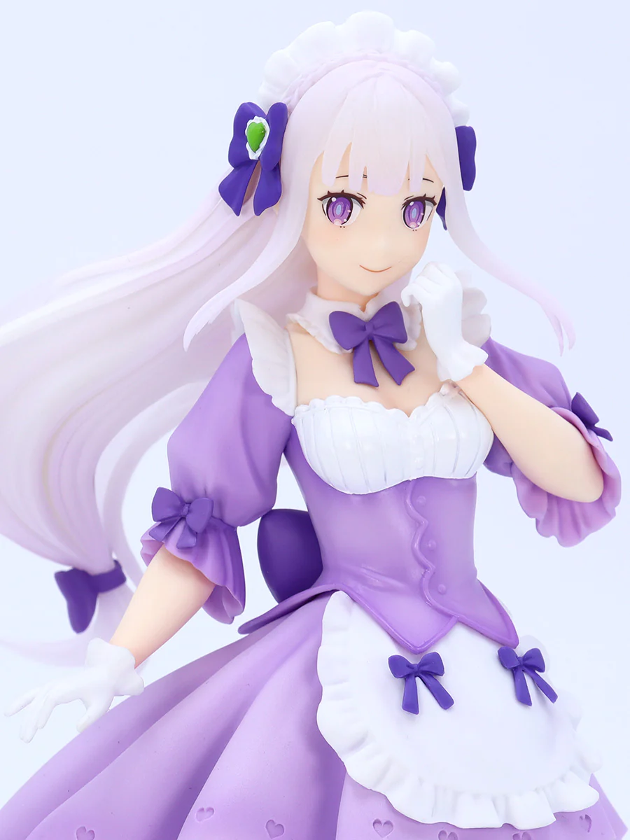 Figurine Re:Zero kara Hajimeru Isekai Seikatsu - Emilia - Ver. Yumekawa Maid - Tenitol - FuRyu