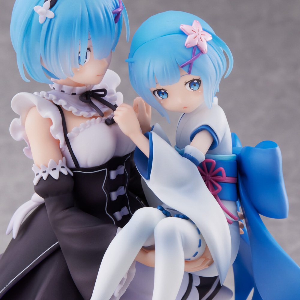 Figurine Re:Zero kara Hajimeru Isekai Seikatsu - Rem et childhood Rem - S-Fire - Sega