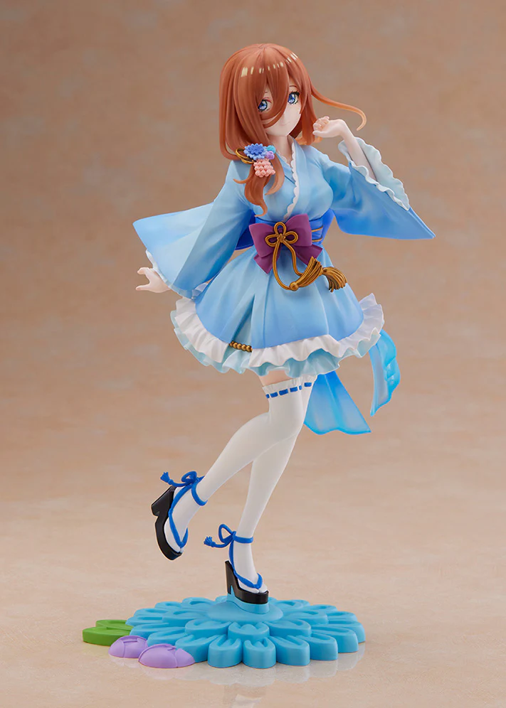 Figurine The Quintessential Quintuplets &ndash; Miku Nakano - Ver. Miniskirt Yukata - Tenitol - FuRyu
