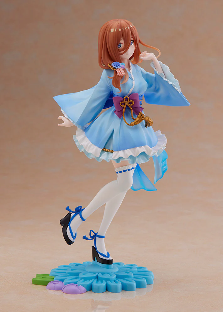 Figurine The Quintessential Quintuplets &ndash; Miku Nakano - Ver. Miniskirt Yukata - Tenitol - FuRyu
