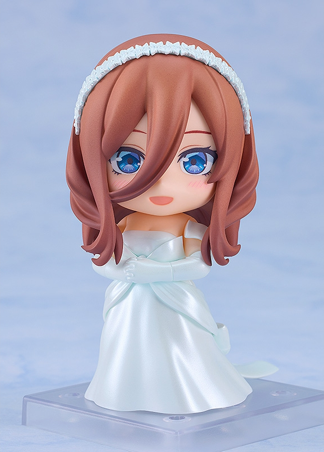Figurine The Quintessential Quintuplets - Miku Nakano - Ver. Wedding Dress - Nendoroid - Good Smile Company