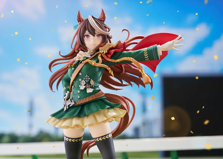 Figurine Uma Musume: Pretty Derby - Symboli Rudolf - Ver. Race Costume - 1/7 - Claynel