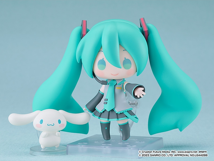 Figurine Vocaloid x Cinnamoroll - Hatsune Miku - Ver. Cinnamoroll Collaboration - Nendoroid - Good Smile Company