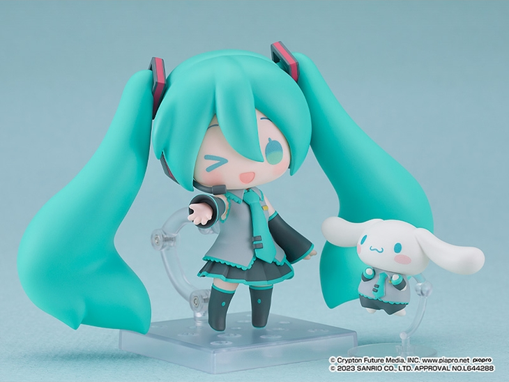 Figurine Vocaloid x Cinnamoroll - Hatsune Miku - Ver. Cinnamoroll Collaboration - Nendoroid - Good Smile Company