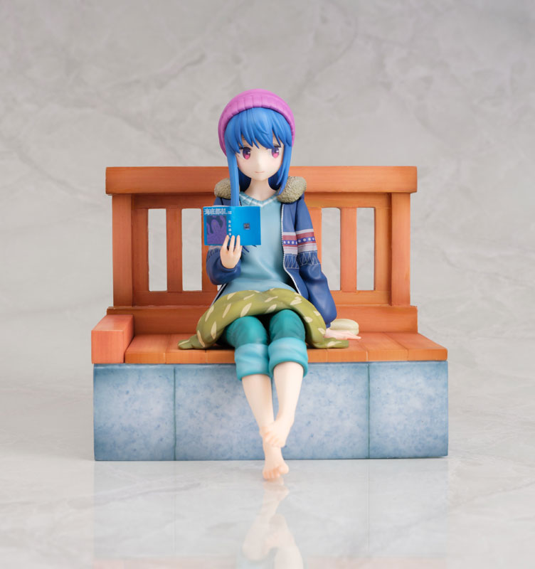 Figurine Yuru Camp - Rin Shima - Ver. Foot Bath - AmiAmi