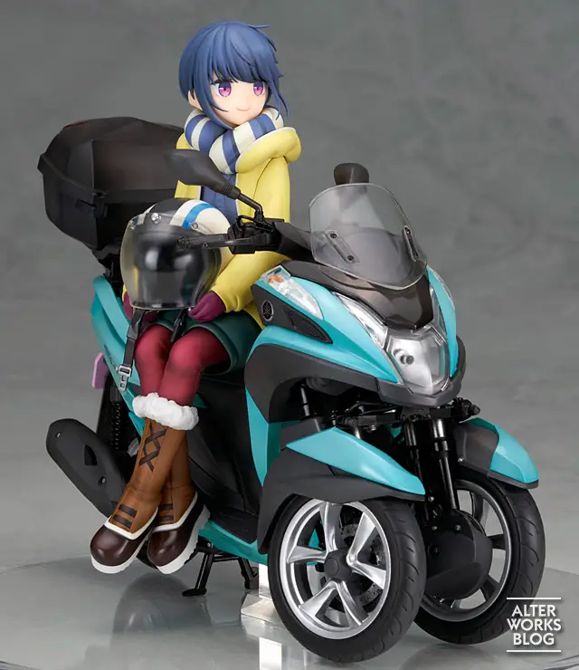 Figurine Yuru Camp - Rin Shima - Ver. with Tricycle - 1/10 - Alter