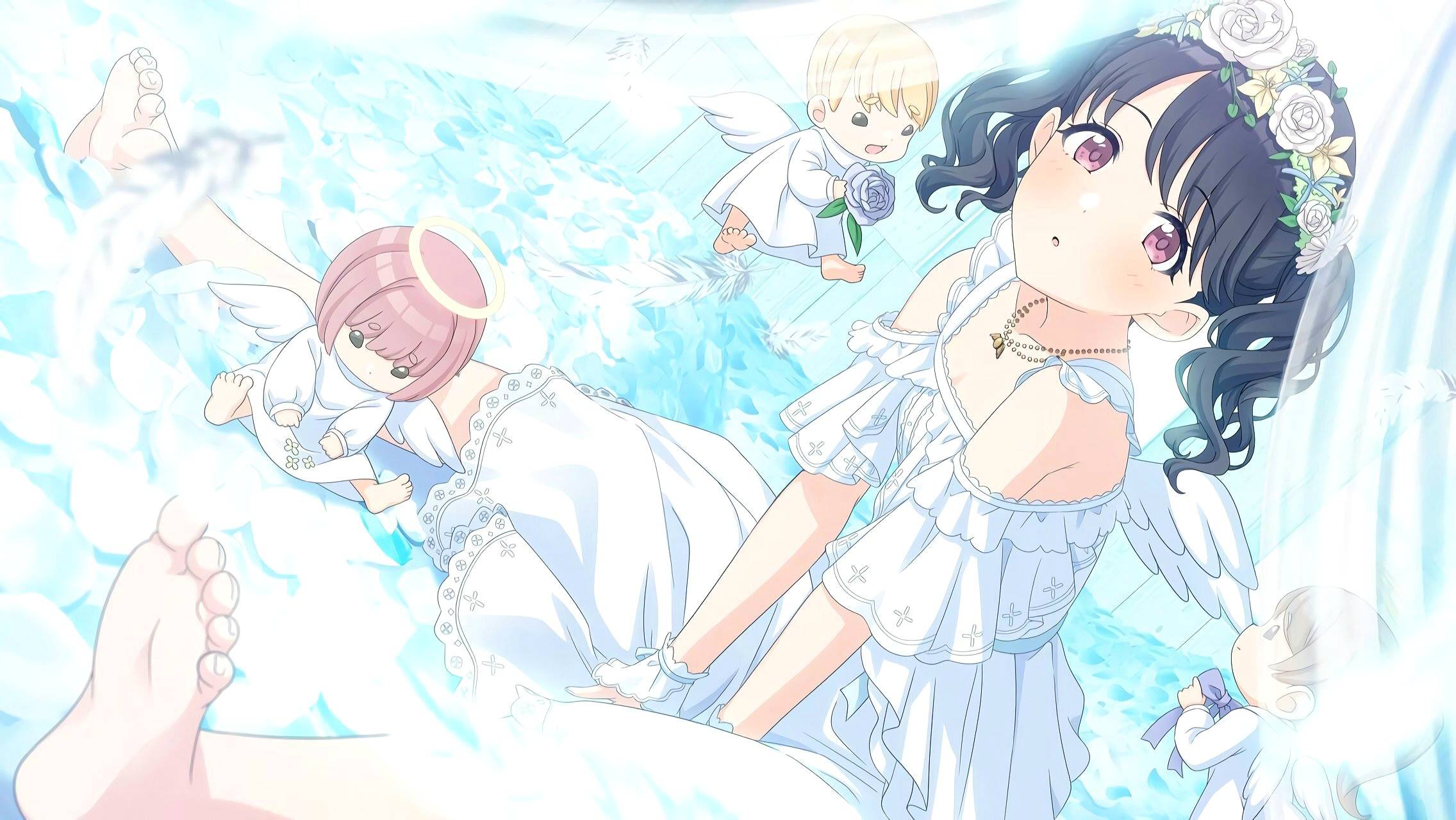 Illustration de la carte P-SR01+ [Sunny Day Cafe] (Fes) de l'idole Koito Fukumaru, dans le jeu 