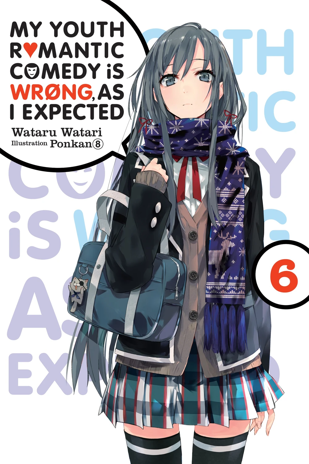 Illustration de la couverture du volume 6 du Light Novel 