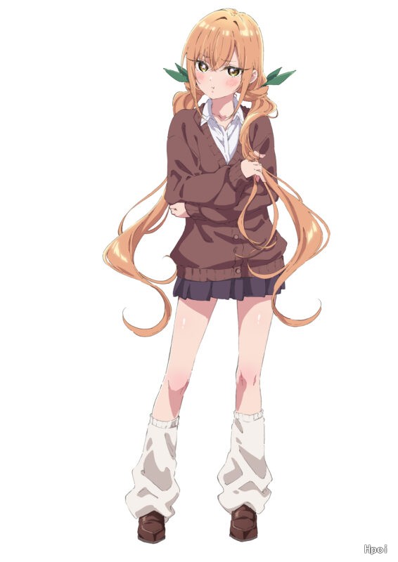 Illustration originale dessin&eacute;e par la conceptrice de personnages et directrice de l'animation en charge de l'anim&eacute; , Akane Yano, qui pr&eacute;sente le personnage de Karane Inda
