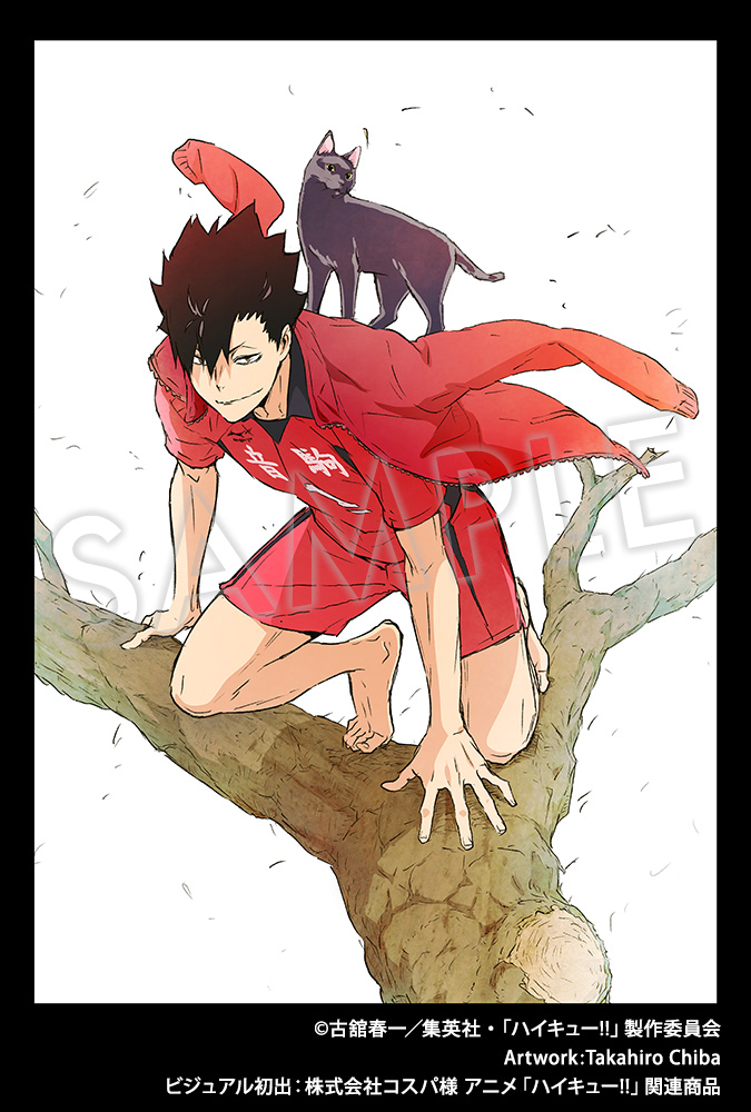 Visuel dessin&eacute; par Takahiro Chiba, utilis&eacute; pour la figurine ARTFX J de Tetsuro Kuroo !
