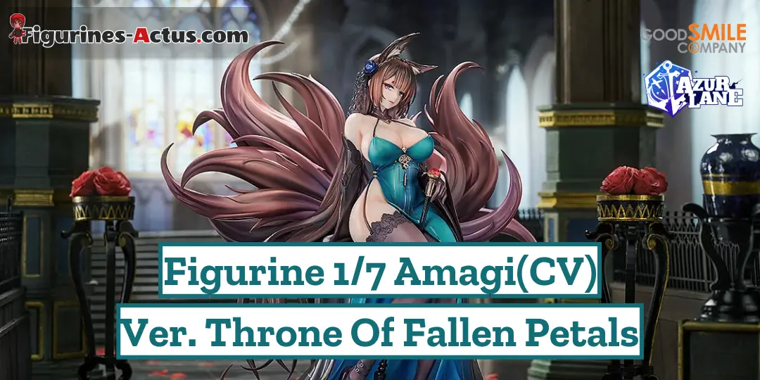 Figurine Azur Lane - Amagi(CV) - Ver. Throne of Fallen Petals - 1/7 - Good Smile Company