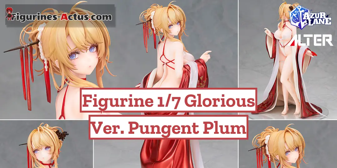 Figurine Azur Lane - Glorious - Ver. Pungent Plum - 1/7 - Alter