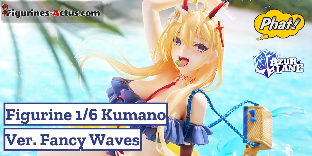 Figurine Azur Lane - Kumano - Ver. Fancy Waves - Phat Company Couv A