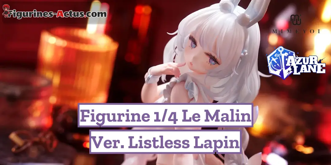 Figurine Azur Lane - Le Malin - Ver. Listless Lapin - 1/4 - Mimeyoi