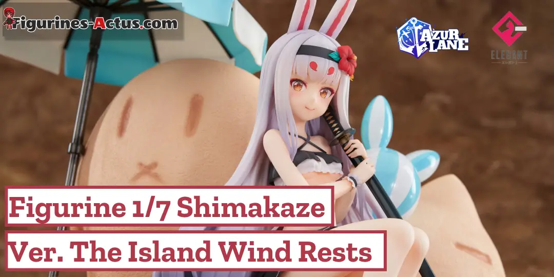 Figurine Azur Lane - Shimakaze - Ver. The Island Wind Rests DX Edition - 1/7 - Elegant