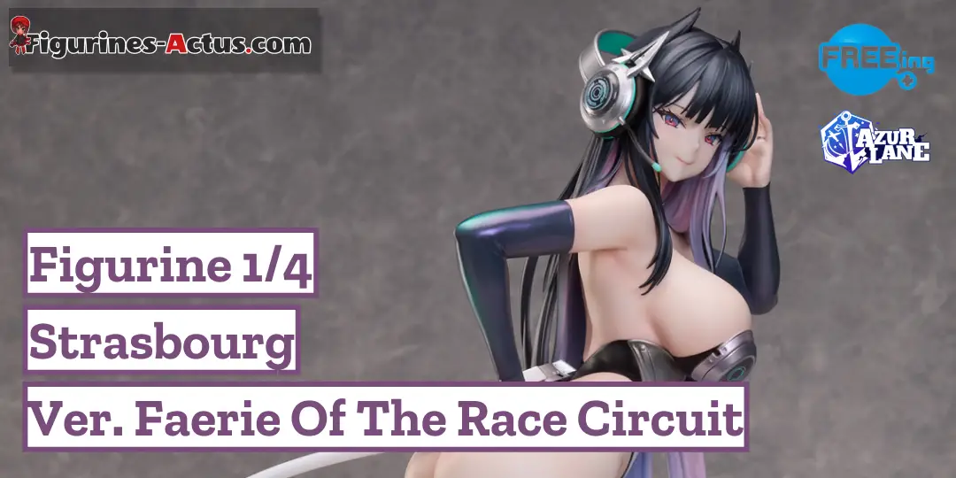 Figurine Azur Lane - Strasbourg - Ver. Faerie of the Race Circuit - 1/4 - B-Style - FREEing