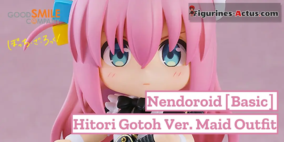 Figurine Bocchi the Rock! - Hitori Gotoh - Nendoroid [Basic] - Ver. Maid Outfit - Good Smile Company