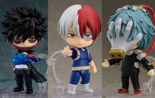 Figurine Boku no Hero Academia - Dabi - Tomura Shigaraki et Shoto Todoroki  - Nendoroid - Good Smile Company