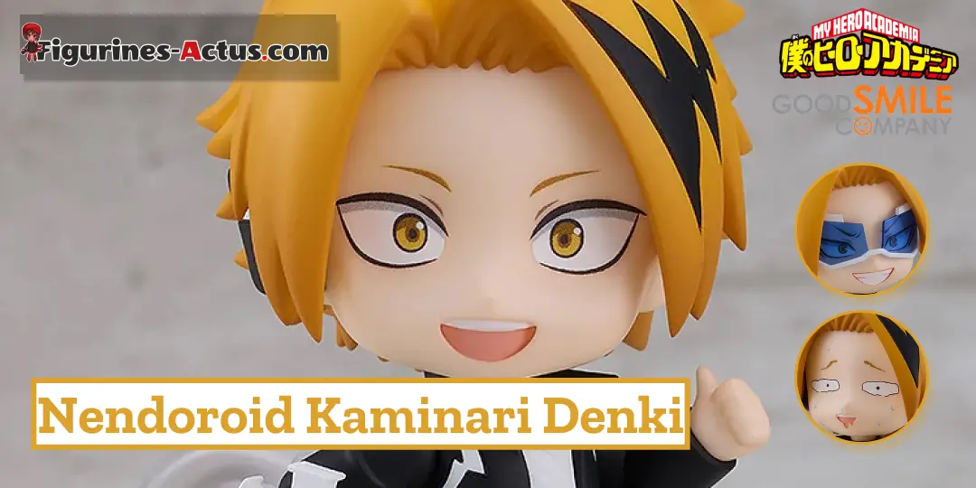 Figurine Boku no Hero Academia - Kaminari Denki - Nendoroid - Good Smile Company Couv A