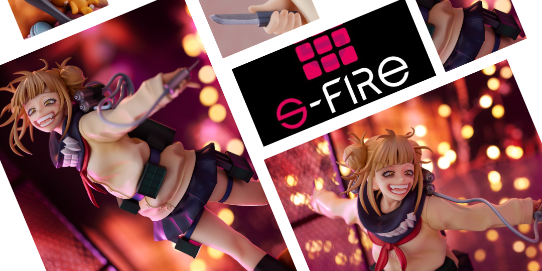Figurine Boku no Hero Academia - Toga Himiko - 1/8 - S-Fire - Sega