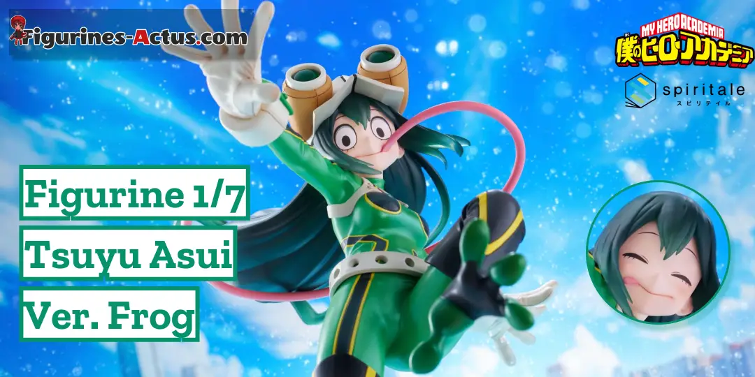 Figurine Boku no Hero Academia - Tsuyu Asui - Ver. Frog - 1/7 - Spiritale