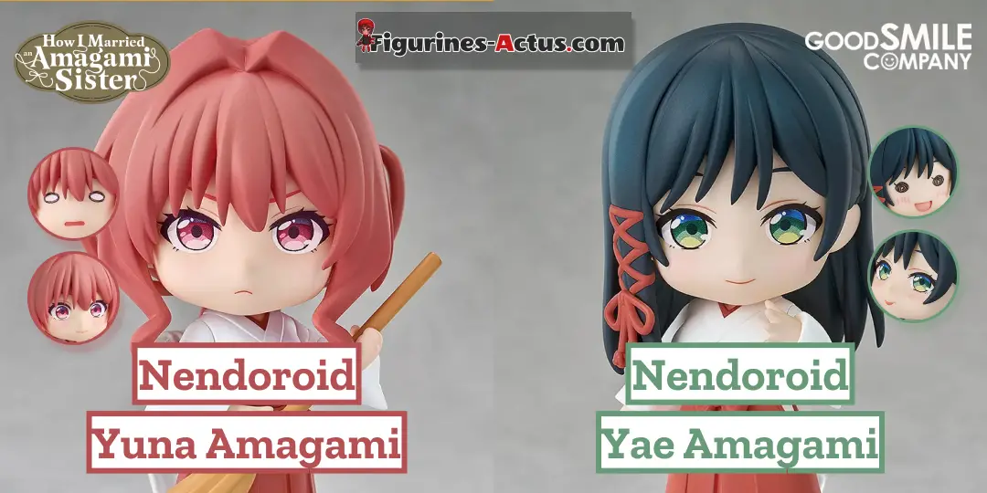 Figurine How I Married an Amagami Sister - Yuna Amagami et Yae Amagami - Nendoroid - Good Smile Company