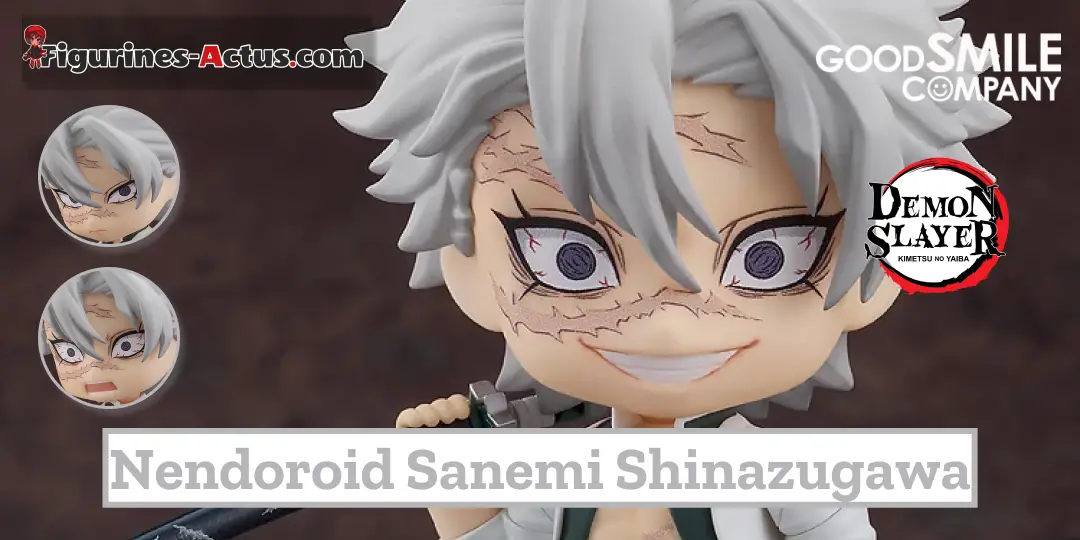 Figurine Kimetsu no Yaiba - Sanemi Shinazugawa - Nendoroid - Good Smile Company