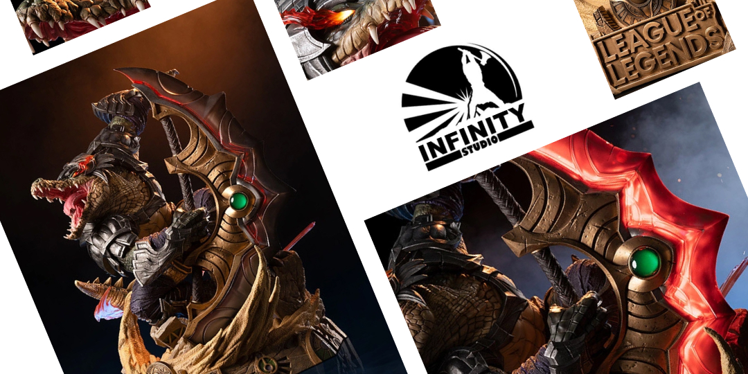 Figurine League of Legends - Renekton - Ver. World - 1/4 - Infinity Studio