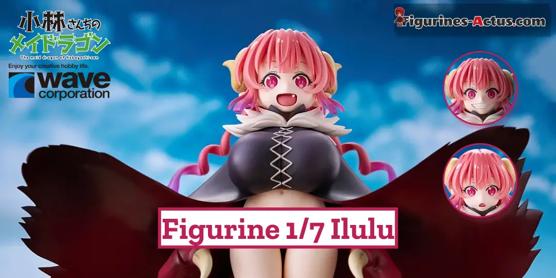 Figurine Miss Kobayashi's Dragon Maid - Ilulu - 1/7 - Dream Tech - Wave