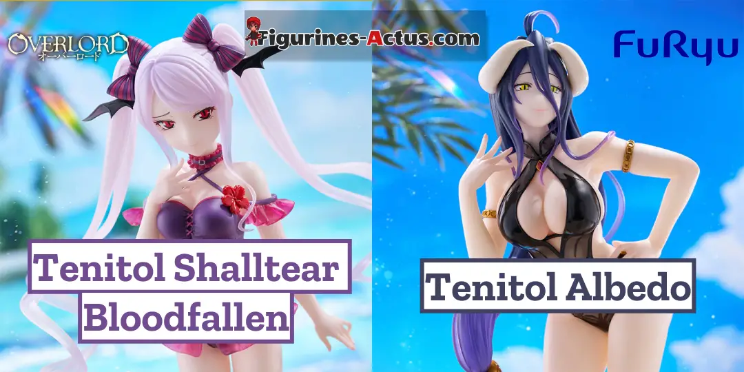 Figurine Overlord - Albedo et Shalltear Bloodfallen - Tenitol - FuRyu