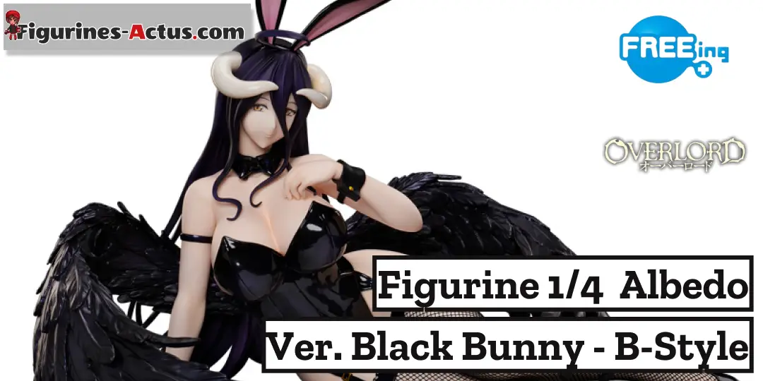 Figurine Overlord - Albedo - Ver. Black Bunny - 1/4 - B-Style - FREEing