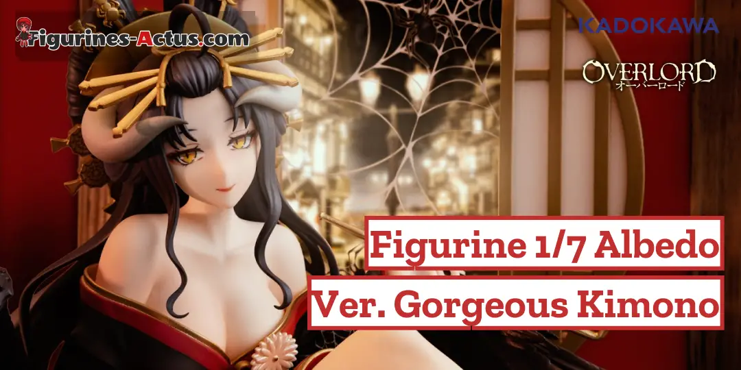 Figurine Overlord - Albedo - Ver. Splendid Kimono - 1/7 - KDcolle - Kadokawa