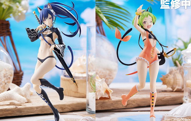 Figurine Smile of the Arsnotoria - Abramelin et Mel - Ver. Cat Kingdom - Pop Up Parade - Good Smile Company