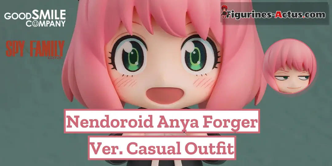Figurine SPY x FAMILY - Anya Forger - Ver. Casual Outfit - Nendoroid - Good Smile Company